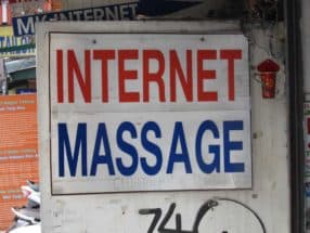 Bekannt aus Funk und Facebook: Internet-Massage